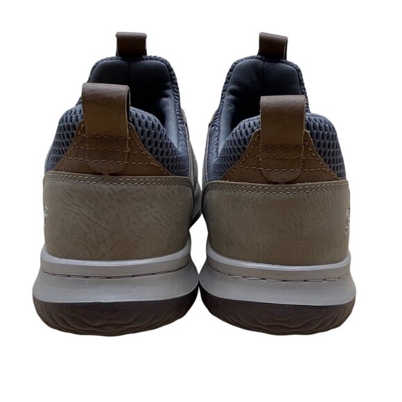 Skechers Mens Taupe Classic Fit Air-Cooled Memory Foam Sneakers Sz 9US - Picture 4 of 7